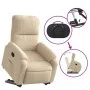 Verstellbarer Aufstehsessel aus Mikrofasergewebe in Cremefarbe. von , Sessel - Ref: Foro24-3204933, Preis: 300,20 €, Rabatt: %