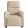 Verstellbarer Aufstehsessel aus Mikrofasergewebe in Cremefarbe. von , Sessel - Ref: Foro24-3204933, Preis: 300,20 €, Rabatt: %