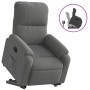 Dunkelgraues, verstellbares und aufklappbares Mikrofasersofa von , Sessel - Ref: Foro24-3204931, Preis: 269,50 €, Rabatt: %