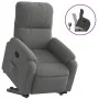 Dunkelgraues, verstellbares und aufklappbares Mikrofasersofa von , Sessel - Ref: Foro24-3204931, Preis: 310,76 €, Rabatt: %