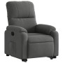 Dunkelgraues, verstellbares und aufklappbares Mikrofasersofa von , Sessel - Ref: Foro24-3204931, Preis: 269,50 €, Rabatt: %