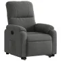 Dunkelgraues, verstellbares und aufklappbares Mikrofasersofa von , Sessel - Ref: Foro24-3204931, Preis: 310,76 €, Rabatt: %