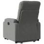 Dunkelgraues, verstellbares und aufklappbares Mikrofasersofa von , Sessel - Ref: Foro24-3204931, Preis: 310,76 €, Rabatt: %