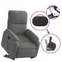 Dunkelgraues, verstellbares und aufklappbares Mikrofasersofa von , Sessel - Ref: Foro24-3204931, Preis: 310,76 €, Rabatt: %