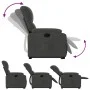 Dunkelgraues, verstellbares und aufklappbares Mikrofasersofa von , Sessel - Ref: Foro24-3204931, Preis: 310,76 €, Rabatt: %