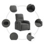 Dunkelgraues, verstellbares und aufklappbares Mikrofasersofa von , Sessel - Ref: Foro24-3204931, Preis: 269,50 €, Rabatt: %