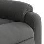 Dunkelgraues, verstellbares und aufklappbares Mikrofasersofa von , Sessel - Ref: Foro24-3204931, Preis: 269,50 €, Rabatt: %