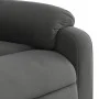 Dunkelgraues, verstellbares und aufklappbares Mikrofasersofa von , Sessel - Ref: Foro24-3204931, Preis: 310,76 €, Rabatt: %