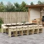 Garden dining set with 13-piece synthetic rattan beige cushions. by , Garden sets - Ref: Foro24-3211126, Price: 947,25 €, Dis...