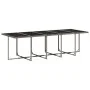 Set comedor de jardín con cojines 15 pzas ratán sintético gris de , Conjuntos de jardín - Ref: Foro24-3211172, Precio: 880,58...