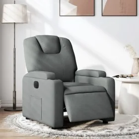 Dark gray electric reclining armchair by , Armchairs - Ref: Foro24-3204345, Price: 259,11 €, Discount: %