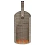 Außendusche aus PE-Rattan und grauer Akazie 100x100x241,5 cm von , Pool- und Spa-Zubehör - Ref: Foro24-368213, Preis: 394,40 ...