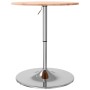 Solid beech wood high table Ø60x89.5 cm by , Kitchen and dining tables - Ref: Foro24-3270624, Price: 102,95 €, Discount: %