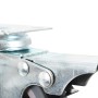 Swivel wheels with double brakes 4 units 50 mm by , Material handling - Ref: Foro24-143418, Price: 15,90 €, Discount: %