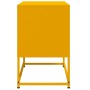 Mueble para TV de acero amarillo mostaza 68,5x39x60,5 cm de , Muebles TV - Ref: Foro24-846473, Precio: 57,96 €, Descuento: %