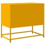 Fernsehmöbel aus senfgelbem Stahl 68,5x39x60,5 cm von , TV-Möbel - Ref: Foro24-846473, Preis: 57,54 €, Rabatt: %