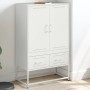 Kaltgewalzter weißer Stahlschrank 68x39x111,5 cm von , Sideboards - Ref: Foro24-846613, Preis: 113,26 €, Rabatt: %