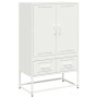 Kaltgewalzter weißer Stahlschrank 68x39x111,5 cm von , Sideboards - Ref: Foro24-846613, Preis: 113,26 €, Rabatt: %
