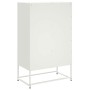 Kaltgewalzter weißer Stahlschrank 68x39x111,5 cm von , Sideboards - Ref: Foro24-846613, Preis: 113,26 €, Rabatt: %
