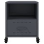 Nachttische, 2 Stück, anthrazitgraues Stahl, 36x39x43,5 cm. von , Nachttische - Ref: Foro24-846709, Preis: 81,28 €, Rabatt: %
