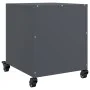 Bedside tables 2 units anthracite gray steel 36x39x43.5 cm by , Nightstands - Ref: Foro24-846709, Price: 80,49 €, Discount: %