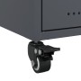 Bedside tables 2 units anthracite gray steel 36x39x43.5 cm by , Nightstands - Ref: Foro24-846709, Price: 81,22 €, Discount: %