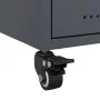 Bedside tables 2 units anthracite gray steel 36x39x43.5 cm by , Nightstands - Ref: Foro24-846709, Price: 80,49 €, Discount: %