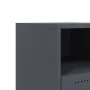 Bedside tables 2 units anthracite gray steel 36x39x43.5 cm by , Nightstands - Ref: Foro24-846709, Price: 80,49 €, Discount: %