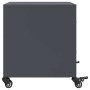 Bedside table in anthracite grey steel, 36x39x43.5 cm by , Nightstands - Ref: Foro24-846630, Price: 55,13 €, Discount: %