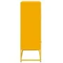 Cold-rolled steel sideboard in yellow, 68x39x111.5 cm by , Sideboards - Ref: Foro24-846611, Price: 151,14 €, Discount: %