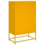 Cold-rolled steel sideboard in yellow, 68x39x111.5 cm by , Sideboards - Ref: Foro24-846611, Price: 152,76 €, Discount: %