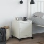 Nachttisch aus weißem Stahl 36x39x43,5 cm von , Nachttische - Ref: Foro24-846624, Preis: 49,73 €, Rabatt: %