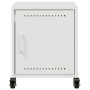 Nachttisch aus weißem Stahl 36x39x43,5 cm von , Nachttische - Ref: Foro24-846624, Preis: 49,73 €, Rabatt: %