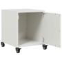 Nachttisch aus weißem Stahl 36x39x43,5 cm von , Nachttische - Ref: Foro24-846624, Preis: 49,73 €, Rabatt: %