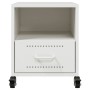 Nachttisch aus weißem Stahl 36x39x43,5 cm von , Nachttische - Ref: Foro24-846714, Preis: 45,65 €, Rabatt: %
