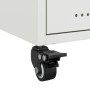 Nachttisch aus weißem Stahl 36x39x43,5 cm von , Nachttische - Ref: Foro24-846714, Preis: 45,65 €, Rabatt: %