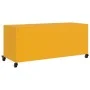 TV-Möbel aus kaltgewalztem Stahl in Gelb, 100,5x39x43,5 cm. von , TV-Möbel - Ref: Foro24-846647, Preis: 98,59 €, Rabatt: %