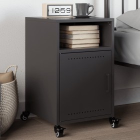 Nachttisch aus schwarzem Stahl 36x39x59 cm von , Nachttische - Ref: Foro24-846716, Preis: 50,25 €, Rabatt: %