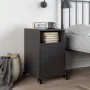 Mesita de noche acero negra 36x39x59 cm de , Mesitas de noche - Ref: Foro24-846716, Precio: 49,72 €, Descuento: %