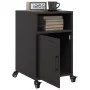 Mesita de noche acero negra 36x39x59 cm de , Mesitas de noche - Ref: Foro24-846716, Precio: 49,72 €, Descuento: %