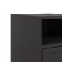 Mesita de noche acero negra 36x39x59 cm de , Mesitas de noche - Ref: Foro24-846716, Precio: 50,25 €, Descuento: %