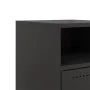 Mesita de noche acero negra 36x39x59 cm de , Mesitas de noche - Ref: Foro24-846716, Precio: 49,72 €, Descuento: %