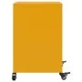 Bedside tables 2 units yellow mustard steel 36x39x59 cm by , Nightstands - Ref: Foro24-846723, Price: 82,67 €, Discount: %