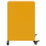 Nachttische, 2 Stück, aus Stahl in Senfgelb, Maße 36x39x59 cm. von , Nachttische - Ref: Foro24-846723, Preis: 83,85 €, Rabatt: %