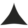 Toldo de vela negro HDPE 160 g/m² 3,6x3,6x3,6 m de vidaXL, Sombrillas - Ref: Foro24-311748, Precio: 25,14 €