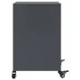 Nachttische, 2 Stück, anthrazitgraues Stahl, 36x39x59 cm. von , Nachttische - Ref: Foro24-846721, Preis: 82,67 €, Rabatt: %