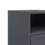 Nachttische, 2 Stück, anthrazitgraues Stahl, 36x39x59 cm. von , Nachttische - Ref: Foro24-846721, Preis: 82,67 €, Rabatt: %