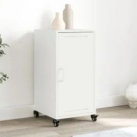 Cold-rolled white steel sideboard 36x39x72 cm by , Sideboards - Ref: Foro24-846679, Price: 55,08 €, Discount: %