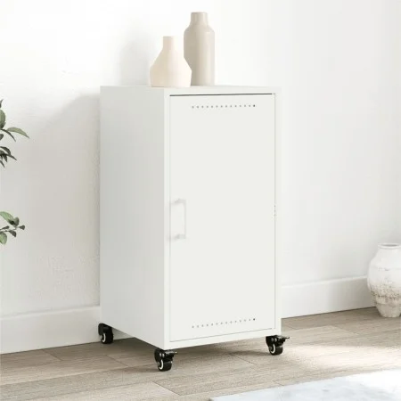 Cold-rolled white steel sideboard 36x39x72 cm by , Sideboards - Ref: Foro24-846679, Price: 55,08 €, Discount: %