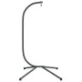 Hängesesselgestell Ei aus anthrazitgrauem Stahl von , Gartenwippen - Ref: Foro24-4007412, Preis: 121,83 €, Rabatt: %